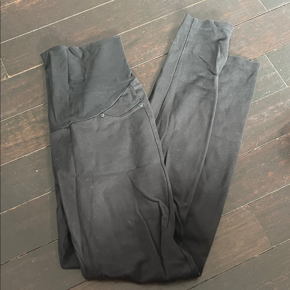 Liverpool Jeans Company Maternity Black Leggings